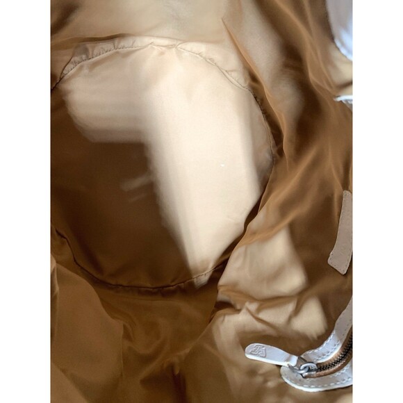 Hogan White Leather Bucket Bag Sling Backpack Large - Picture 10 of 12